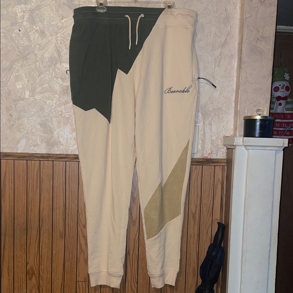 Men's colorblock civilized Jogger Pants (2X)